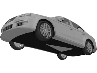 Volkswagen Jetta (2006) 3D Model preview