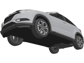 Honda HR-V (2016) 3D Model preview