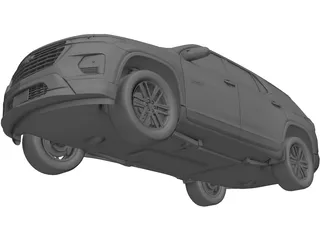 Chevrolet Traverse High Country (2020) 3D Model preview