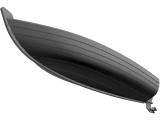 Boat 3D Model preview