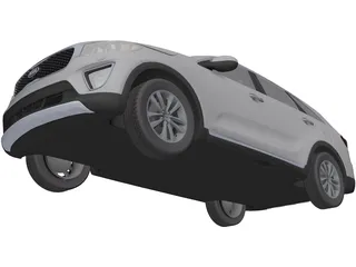 Kia Sorento (2014) 3D Model preview