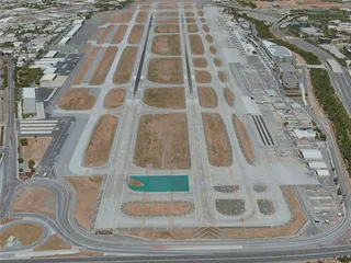 San Jose Airport, CA, USA (2020) 3D Model preview