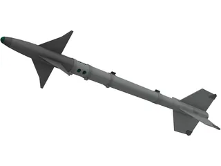AIM-9L 3D Model preview