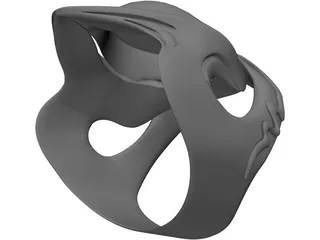 Silver Ring 3D Model preview