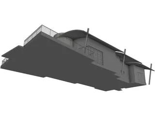 House of Caffe 3D Model preview