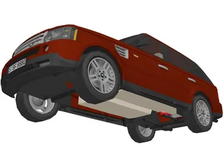 Range Rover Sport 3D Model preview