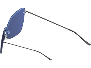 Glasses 3D Model preview