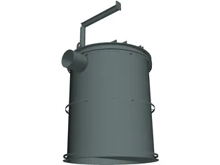 Mini Silos 3D Model preview