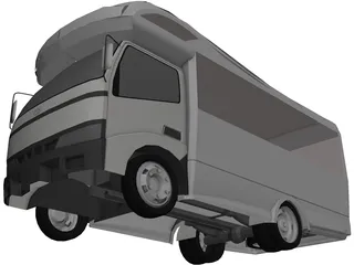 Camper Van 3D Model preview