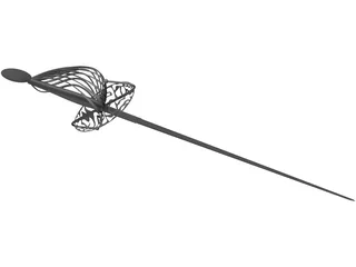 Ancient Sword 3D Model preview