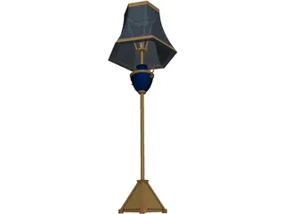 Floor Lamp 3D Model preview