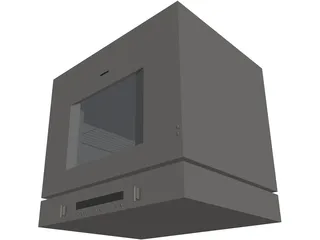 Gaggenau BL 253-110 Lift Oven 3D Model preview
