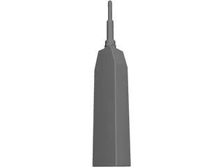 Digital Dial Gauge 3D Model preview