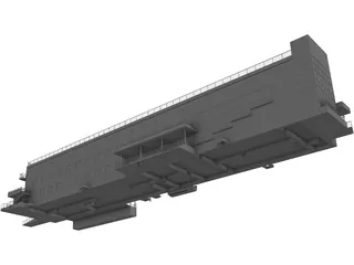 School 3D Model preview