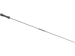 Sugical Needle 3D Model preview