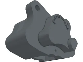 Brake Caliper Wilwood 3D Model preview