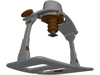 Chest Pump 3D Model preview