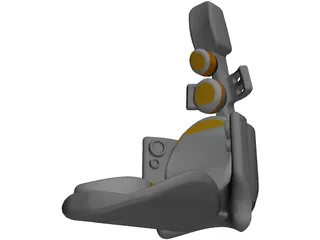 Concept Chair 3D Model preview