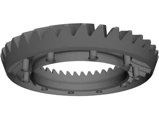 Ring Gear 3D Model preview