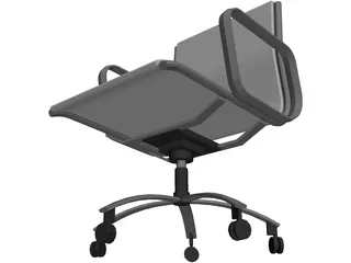 Charles Eames Chair 3D Model preview
