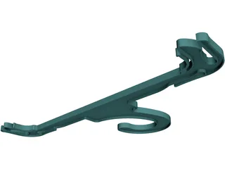 Underwear Hanger 3D Model preview