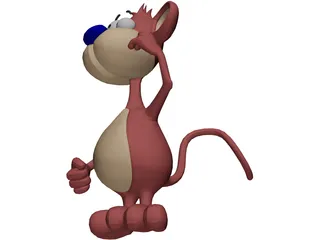 Monkey 3D Model preview