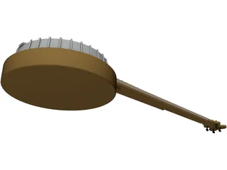 Banjo 3D Model preview