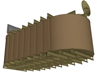 Below-Grade Control Vault 3D Model preview