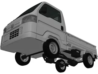 Honda Acty (2012) 3D Model preview