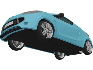 Renault Wind (2011) 3D Model preview