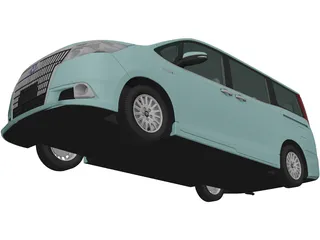 Toyota Esquire (2014) 3D Model preview