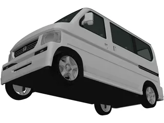 Honda Vamos (2012) 3D Model preview