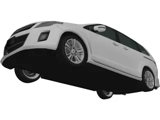 Mazda MPV (2010) 3D Model preview