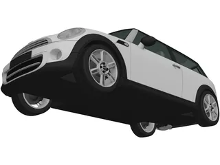 Mini Cooper Clubman (2011) 3D Model preview