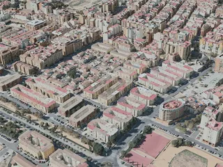 Huelva City, Spain (2020) 3D Model preview