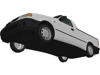Volkswagen Caddy (1995) 3D Model preview