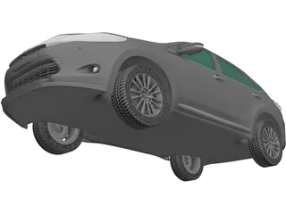 Toyota Harrier (2013) 3D Model preview