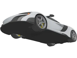McLaren 675LT (2016) 3D Model preview