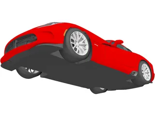 Dodge Viper SRT (2013) 3D Model preview