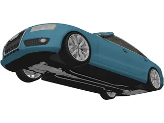 Audi A5 Sportback (2009) 3D Model preview