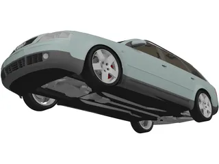 Audi A6 Avant (1998) 3D Model preview