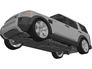 Land Rover Discovery (2005) 3D Model preview
