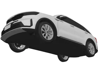 Kia Sorento (2021) 3D Model preview