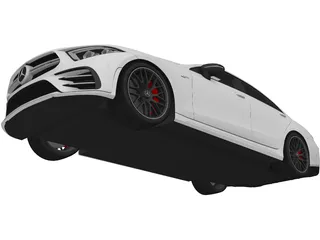 Mercedes-Benz CLS 53 AMG (2019) 3D Model preview