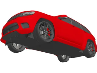 Jeep Grand Cherokee Trackhaw (2018) 3D Model preview