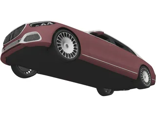 Mercedes-Maybach S 680 (2021) 3D Model preview