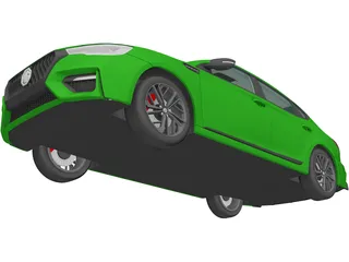 MG 6 (2021) 3D Model preview