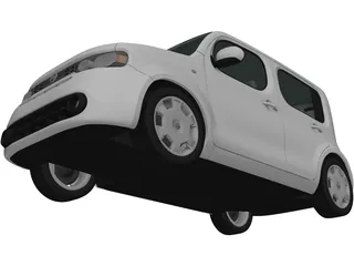 Nissan Cube (2010) 3D Model preview