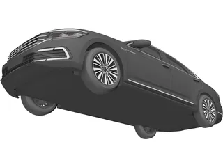 Volkswagen Passat 380 TSI (2021) 3D Model preview