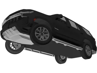 Chevrolet Tahoe Z71 (2021) 3D Model preview
